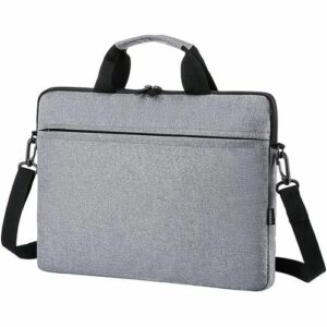 Grey Shoulder Laptop Bag
