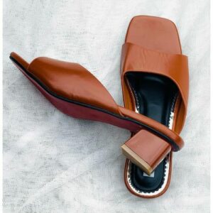Women’s Brown Casual Heel Sandals